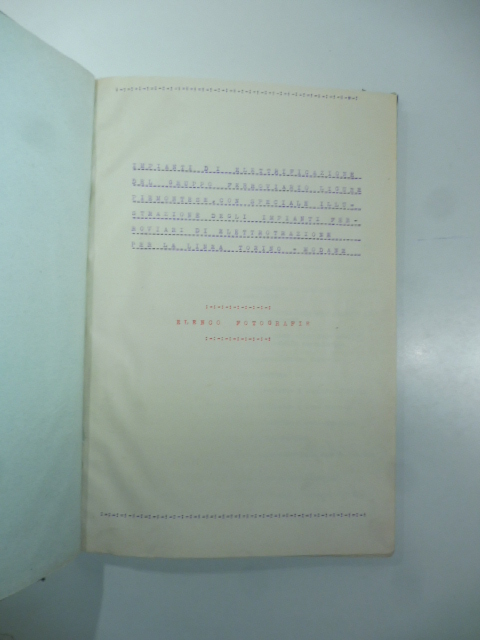 Impianti di elettrificazione del gruppo ferroviario ligure piemontese con speciale illustrazione degli impianti ferroviari di elettrotrazione per la linea Torino - Modane. Elenco fotografie